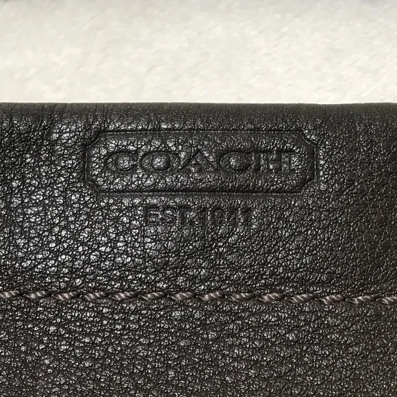 🐙Coach Chocolate Brown Pebble Leather Bag🐙 - Picture 2 of 8